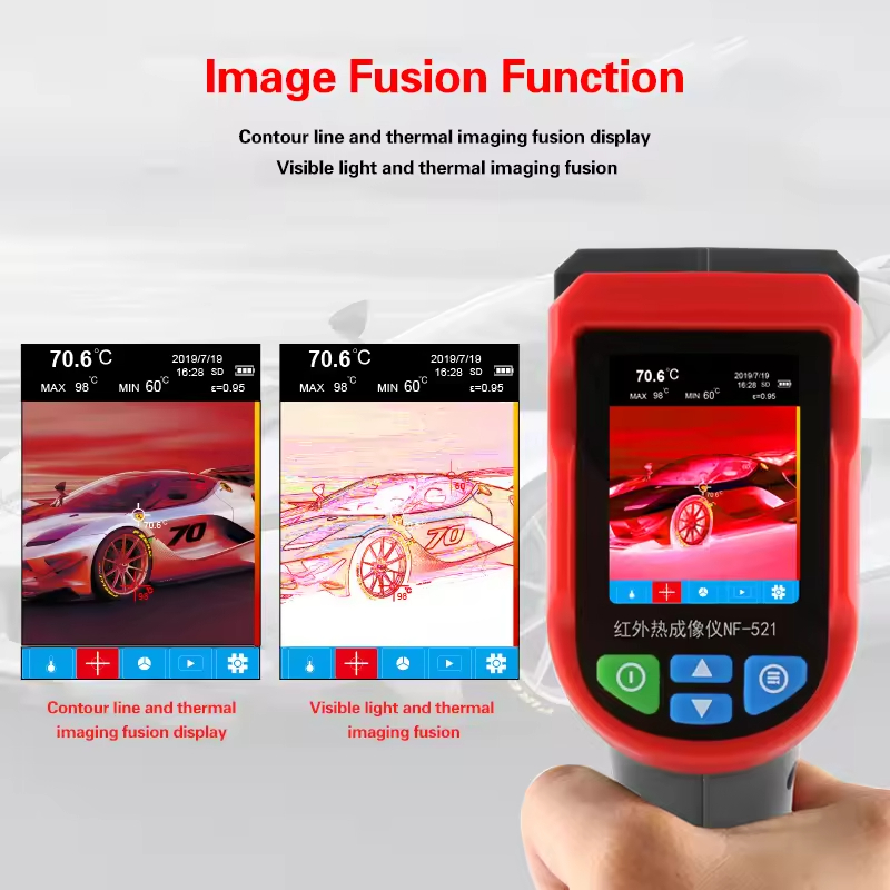자동 열 감지 적외선 열화상 카메라 NF-521 전기  - Nf 521 Thermal Imaging Camera 리뷰 및 가격