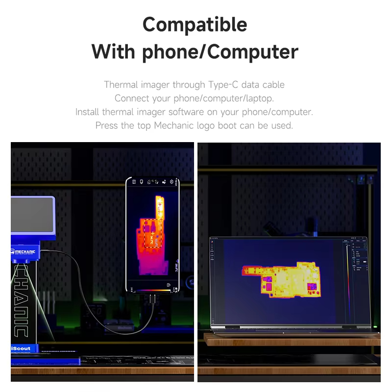 메카닉 iScout 3D 열화상 분석기 256X192  - Thermal Imaging Camera 256X192 리뷰 및 가격