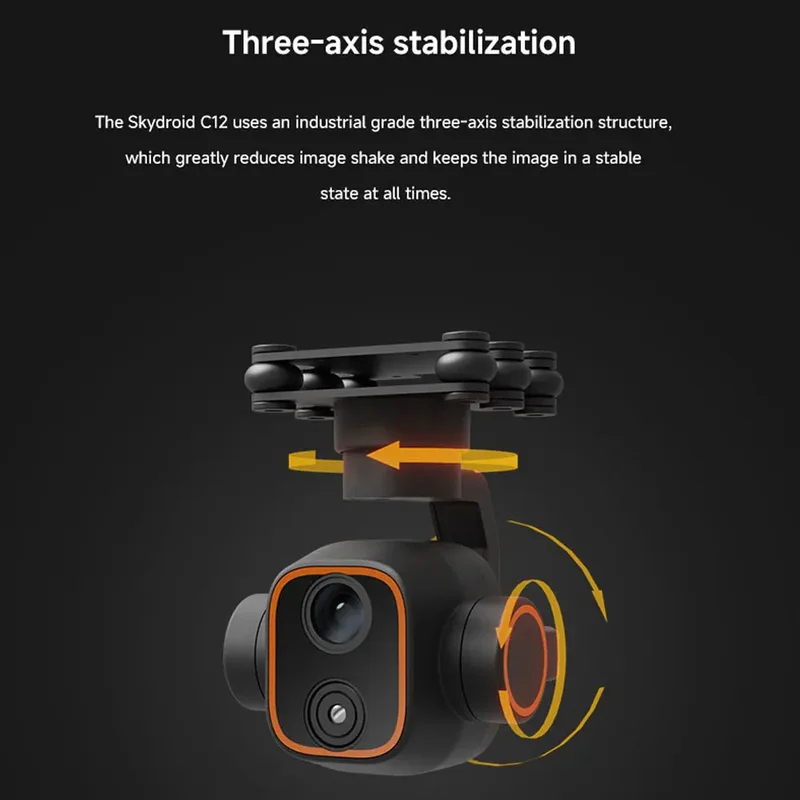 스카이드로이드 C12 2K HD 열화상 카메라 3축 안 - Thermal Imager Drone Gimbal 리뷰 및 가격